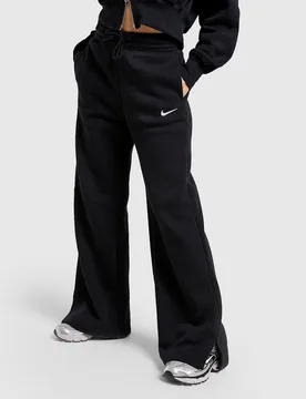 Womens Pantaloni della tuta Wide Leg Phoenix Fleece - Nero, nero nero Donna taglia XL - Nike - FashionsVida
