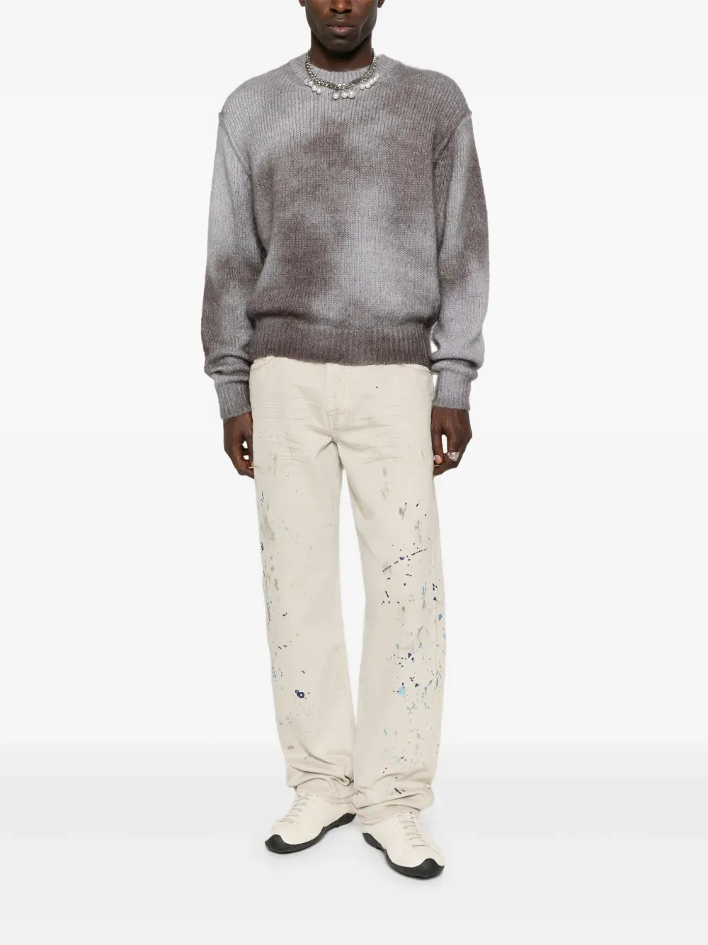 Jeans macchiati di vernice - PURPLE BRAND - FashionsVida