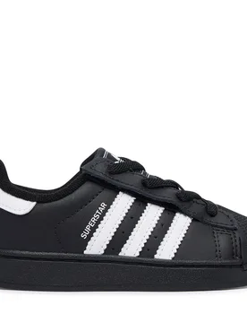 Sneakers Superstar II Elastic Lace JH9985 Schwarz 23_5 unisex - Adidas - FashionsVida