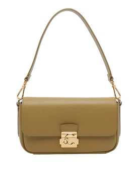 Borsa a tracolla con chiusura C-Me