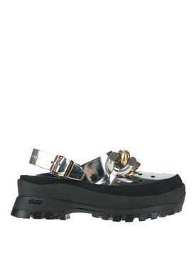 Mules & Clogs Damen Silber 36,37,38 Damen