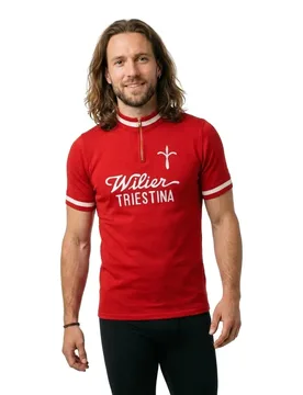 Maglia A Maniche Corte Vintage 1975 Red - Wilier - FashionsVida