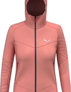 Technisches Fleece mit Stretch Sella Crevasse Hd Jacket W Desert Pink für Damen Größe L Rosa