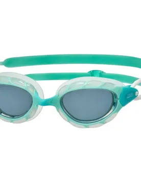 Predator Swimming Goggles Green Clear / Tint Smoke Regular Men,Women - Zoggs - FashionsVida