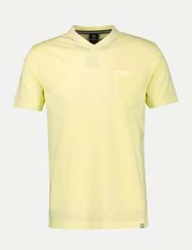 T-shirt Serafino 1/2 arm Gelb XL