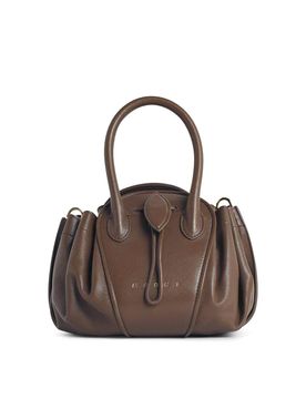 Borsa piccola in pelle 'tulipea'