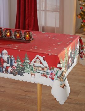 Tischdecke "Nikolaus" 130 x 160 cm