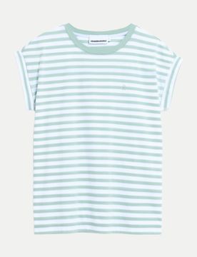 Gestreiftes T-Shirt IDAARA Weiß S