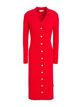 Vestido midi Mujer Rojo L,M Mujer