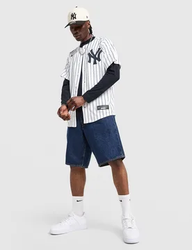 MLB New York Yankees Judge #99 Home Jersey - Herren, Weiss - male - Size: M - Nike - FashionsVida