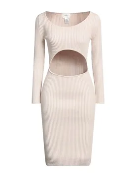 Vestido midi Mujer Beige ONESIZE Mujer - VICOLO - FashionsVida