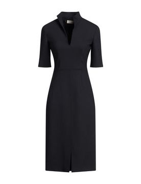 Midi-Kleid Damen Nachtblau 32,34,38,40,44 Damen