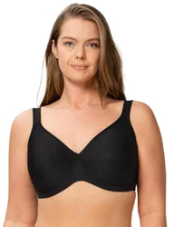Womens Modern Soft + Cotton Wired Bra - White - Size 36e