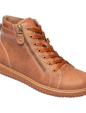 Wärme-Knöchelsneaker "Maria" braun 43 Damen