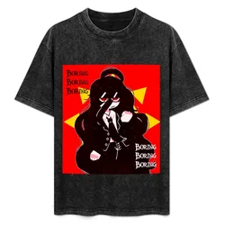 Boring T-Shirt Basic Casual Short Sleeve Cotton Shirt