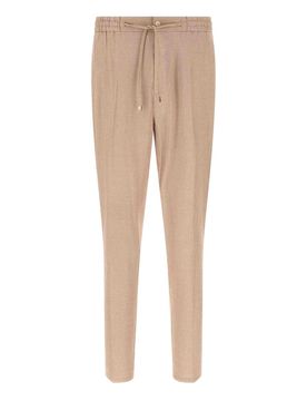 Etro Joggers in lino fiammato