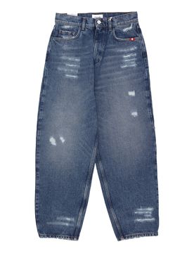 Jeans Donna W Baggy Denim Ripped Denim