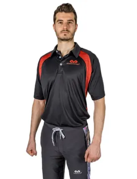 Polo à Manches Courtes Slam Dunk Black S