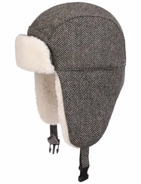 Helvika Aviator Hat by - black - Herren - Size: One Size - Loevenich - FashionsVida