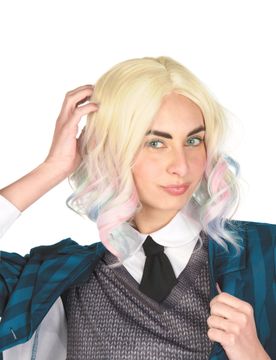 Bob-Perücke Kostümaccessoire für Erwachsene blond