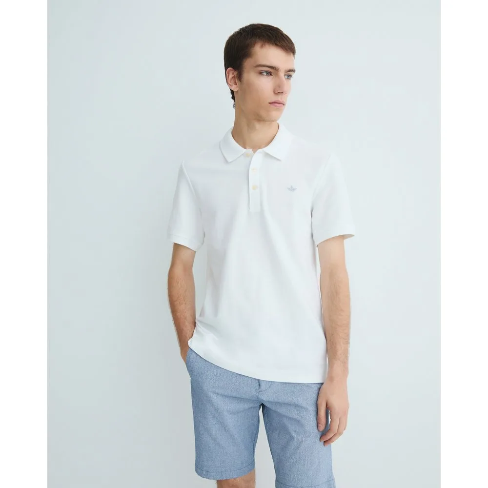 Polo de hombre de manga corta, slim fit - Dockers - FashionsVida