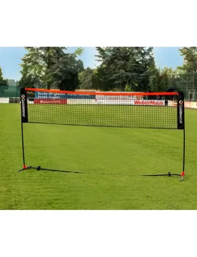 Badminton Net Black / Orange 3x0.76m - Carrington - FashionsVida