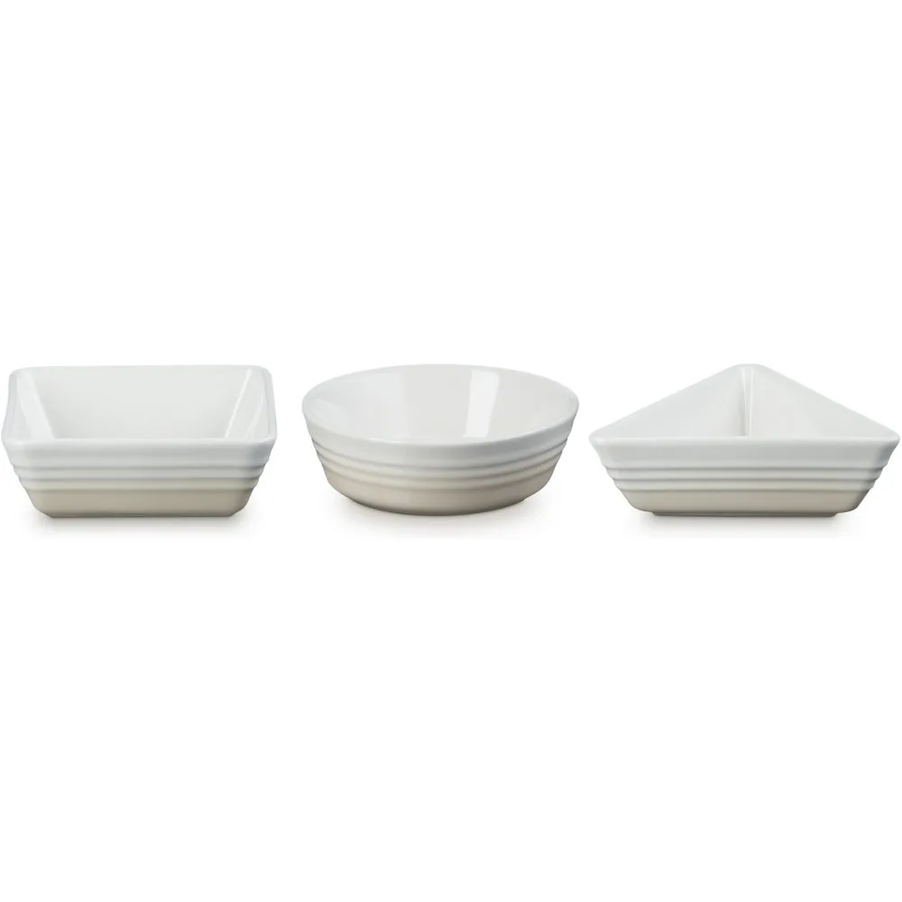 Set de 3 platos para tapas - Le Creuset - FashionsVida