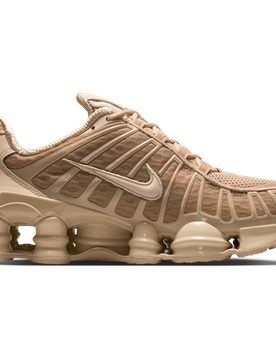 Shox Damen Sneaker - Beige - Größe 38 - Netz/Synthetik Beige 38