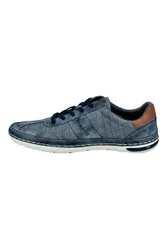 Sneakers Blu con dettagli Marroni 321ASG02 45