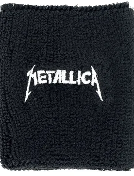 Schweißband - Logo - Wristband - schwarz - Lizenziertes Merchandise! - Unisex - unisex - Metallica - FashionsVida