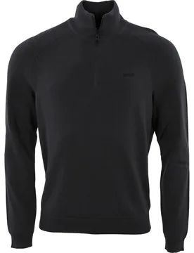 HUGO Pullover K Perform-Max 1/4-Zip, dunkelgrau 3xl - BOSS - FashionsVida