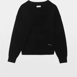 Zadig & Voltaire - Jersey de mujer con escote pico y manga larga