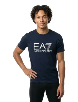 Ea7 Emporio Armani T-shirt à Manches Courtes 7m001412_af22264 Armani Blue S