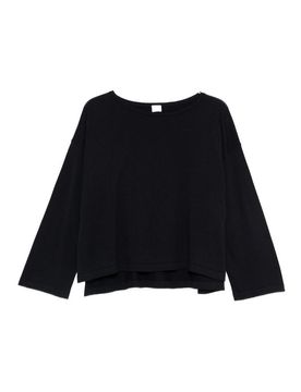 Maglia Girocollo In Cotone