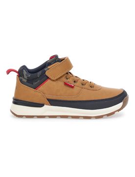 Sneakers mid-cut camel con velcro ASCOT REFRESH 32