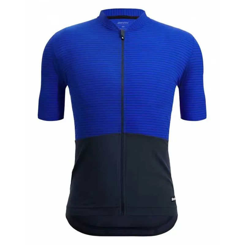 Maglia A Maniche Corte Colore Riga Nautical Blue