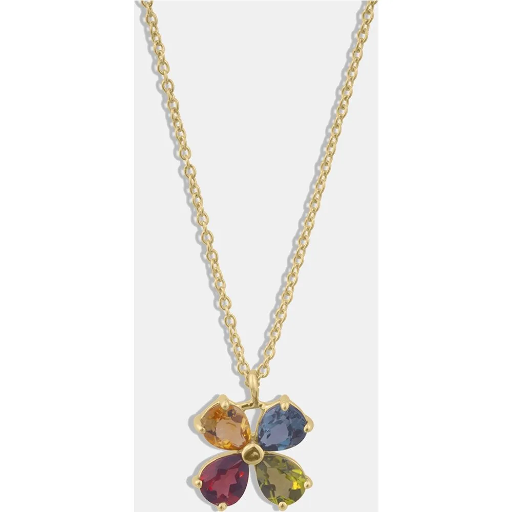 Colgante de oro y piedras semipreciosas - El Corte Inglés - FashionsVida