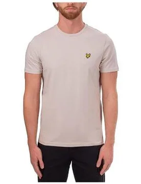 T-Shirt T-Shirt Manches Courtes Col Rond Beige Eu Xxl;Eu S;Eu M;Eu L;Eu Xl Male - Lyle & Scott - FashionsVida