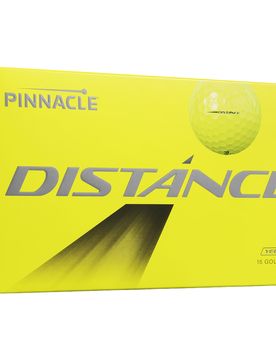 Golfbälle Distance - 15er Pack, gelb