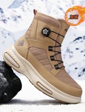 Men boots 2025 New Winter Slippers Warm Men Shoes Waterproof Non-Slip Plush Sneakers Male tenis shoes Boots Men Sneakers Winter - Aliexpress - FashionsVida