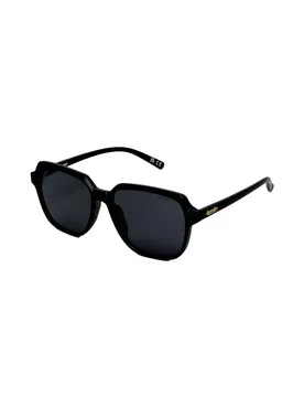Occhiali Da Sole Da Donna Oversized Square Matte Black / Smoke lens One Size - Superdry - FashionsVida