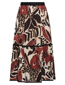 KAOS Maxi-Rock Damen Beige 36 Damen - Kaos - FashionsVida