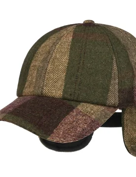 Kennett Cap with Ear Flaps by - olive - Female - Size: L (59-60 cm) - Lipodo - FashionsVida