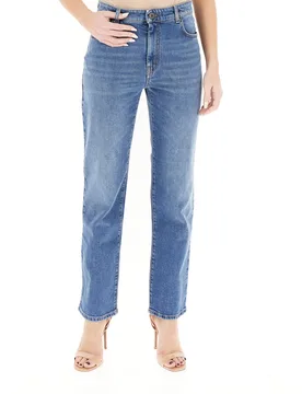 Jeans straight leg BLU 48 - WEEKEND MAX MARA - FashionsVida