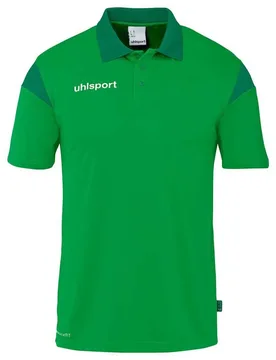 Polo à Manches Courtes Squad 27 Green / Lagoon 8-9 Années Garçon - Uhlsport - FashionsVida