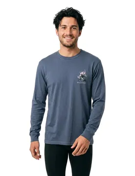 Sweat-shirt Retro Poster Ombre Blue XL Homme