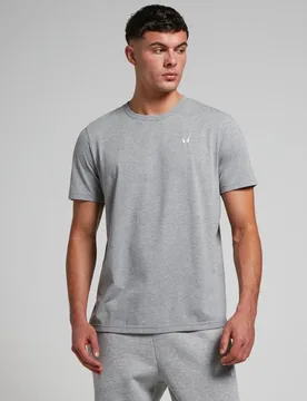Camiseta de manga corta Rest Day para hombre de - jaspeado - XS - MP - FashionsVida
