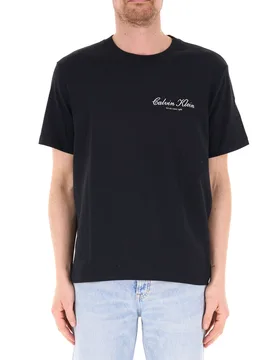 T-shirt girocollo NERO XXL - Calvin Klein - FashionsVida