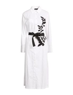 Vestido midi Mujer Blanco 34 Mujer