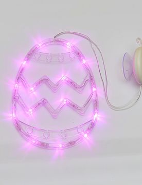 LED-Hängedeko Osterei pink Eldo